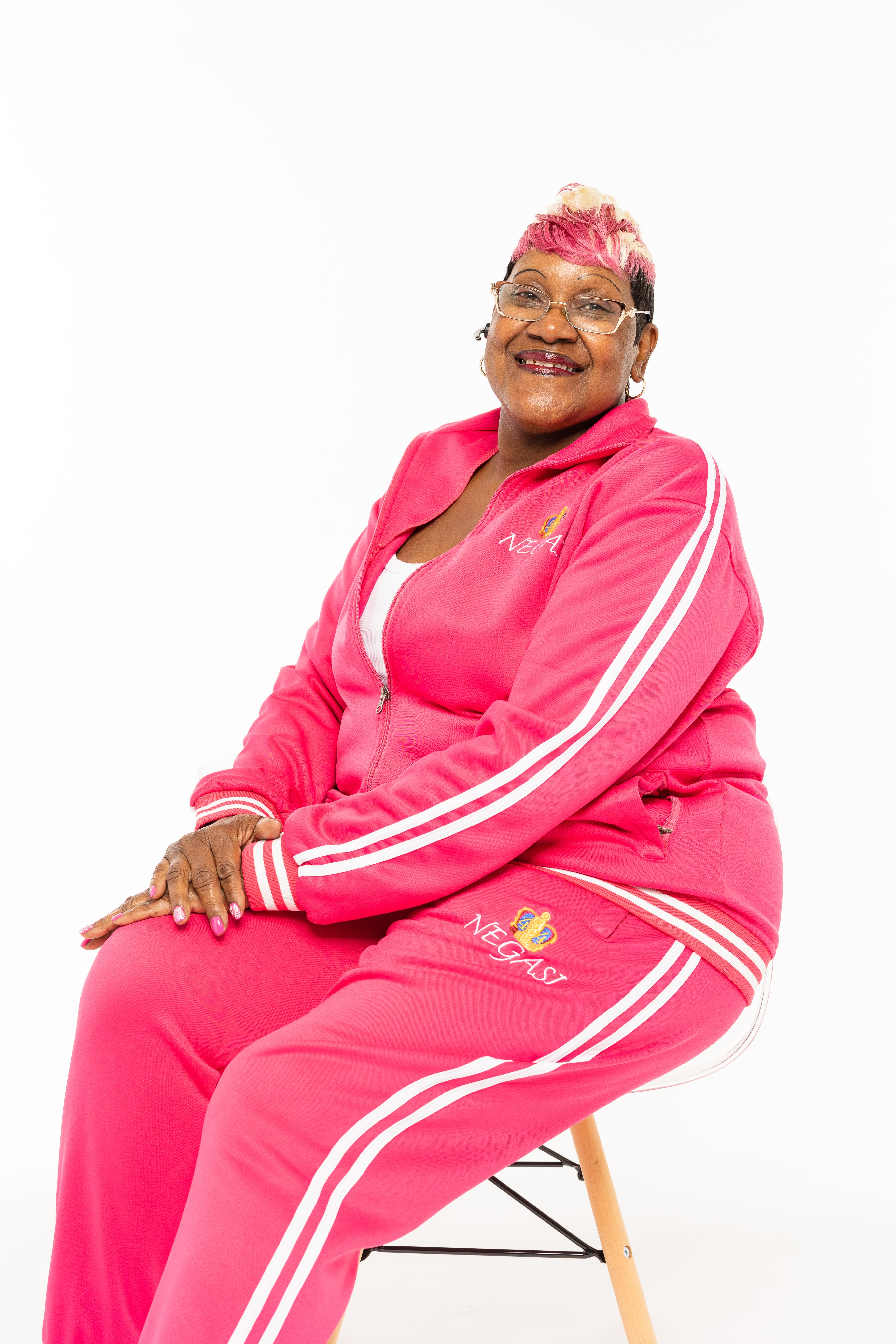 Pink and White Negasi pink and white stripe negasi pink and white stripe snickers pink snickers